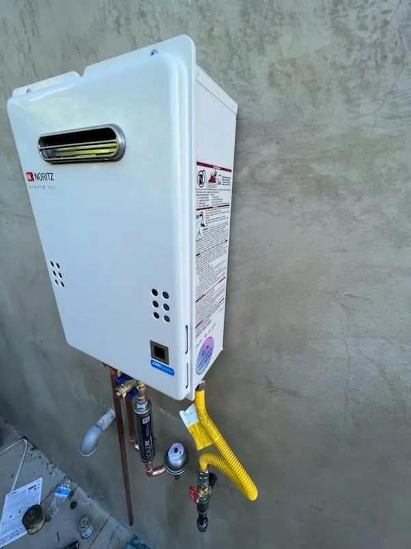 Tankless water heater installation for Middlesborough homes